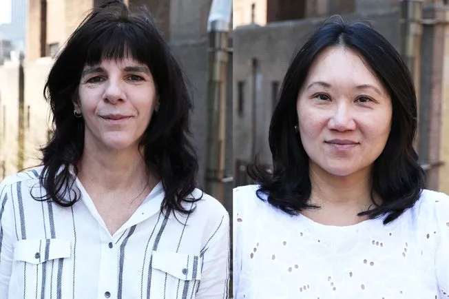 Photo of Sarah Bonner and Peggy Chen