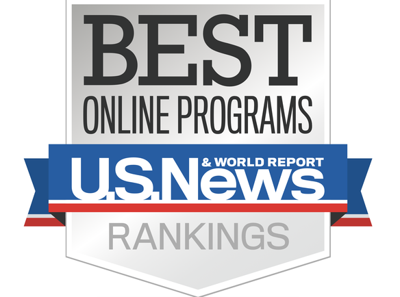 logo for US News and World Report Best Online Programs Rankings
